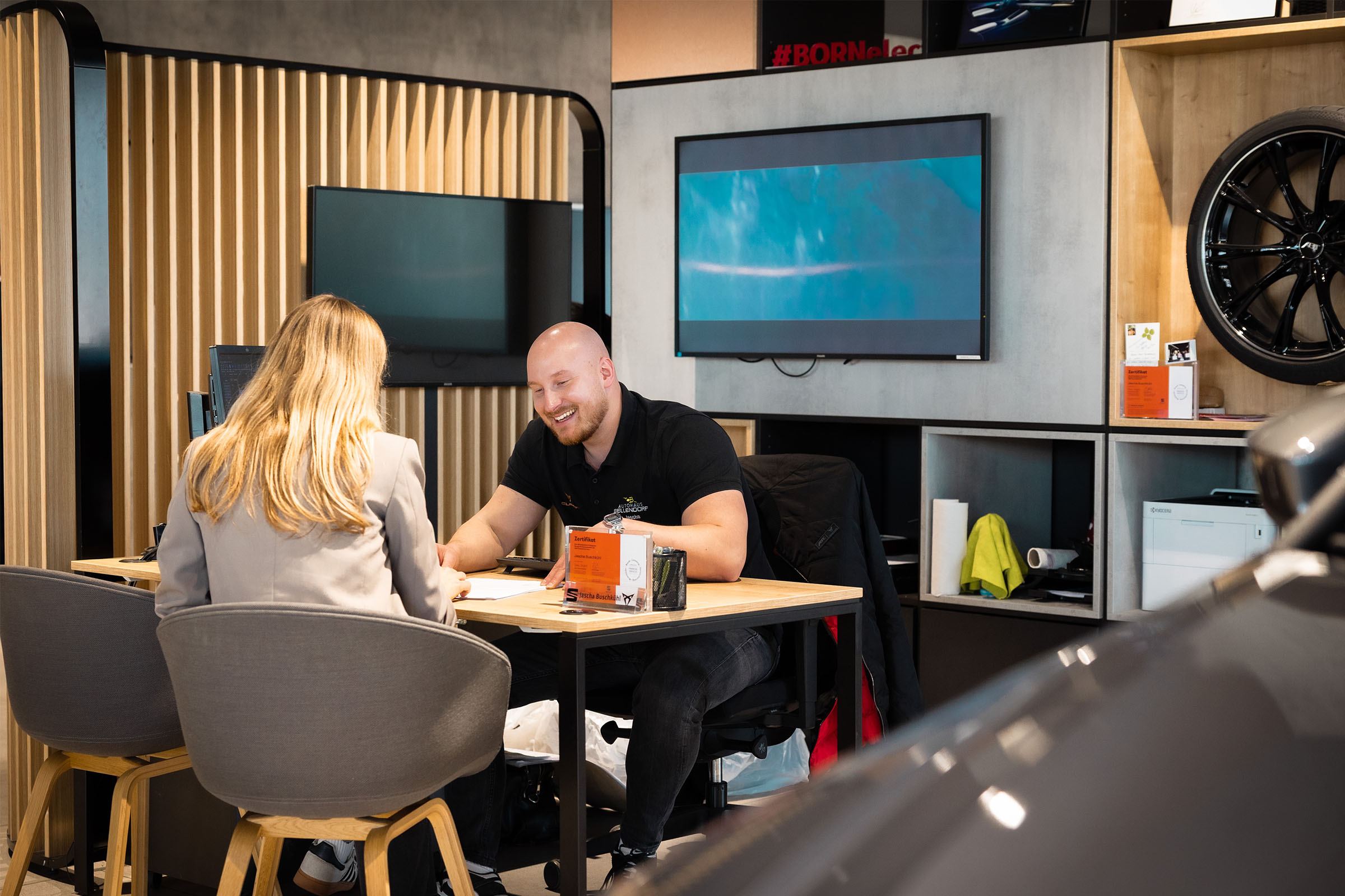 Betreuung im Autohaus Bellendorf